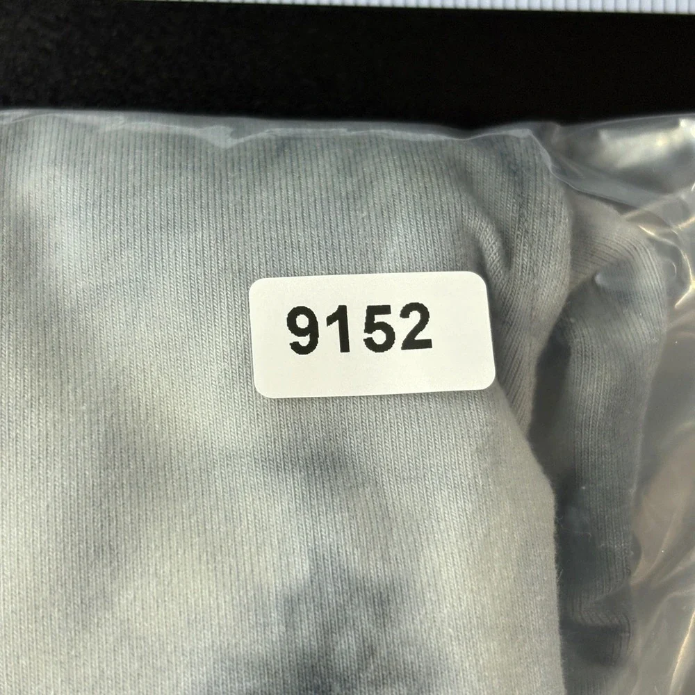 Lululemon Mens City Sweat Jogger Size L Black White Tie Dye French Terry Pants‎